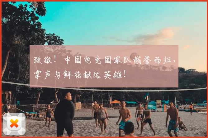 致敬！中国电竞国家队载誉而归，掌声与鲜花献给英雄！